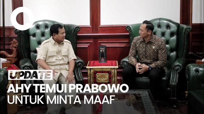 AHY Minta Maaf ke Prabowo Tak Hadiri Penobatan Jenderal Kehormatan
