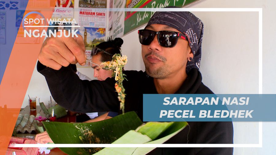 Berburu Lezatnya Menu Kuliner Pagi Nasi Pecel Bledhek Khas Kota Nganjuk