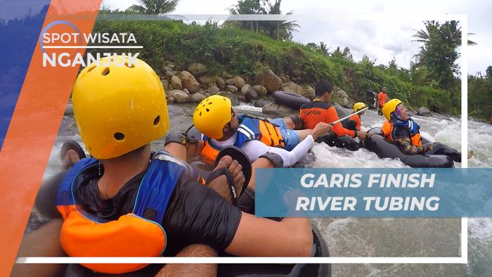 Sensasi Seru Melewati Spot River Tubing yang Menantang, Nganjuk