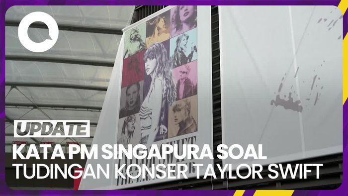 PM Singapura Bantah Konser Taylor Swift Picu Permusuhan Negara Tetangga
