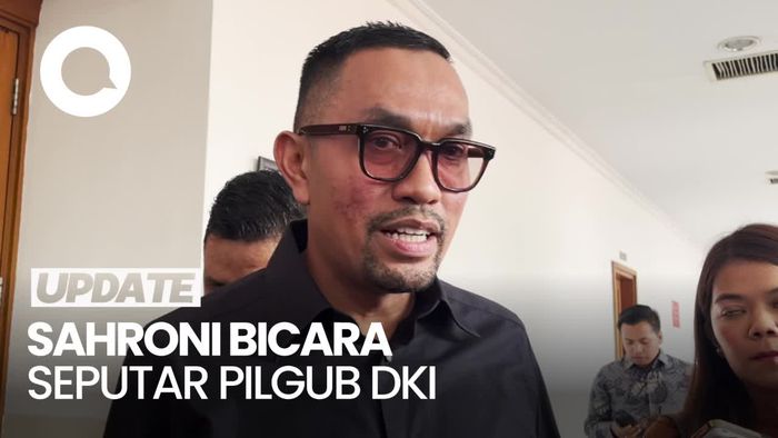 Sahroni soal Pilgub DKI: Anies Kali Maju Lagi