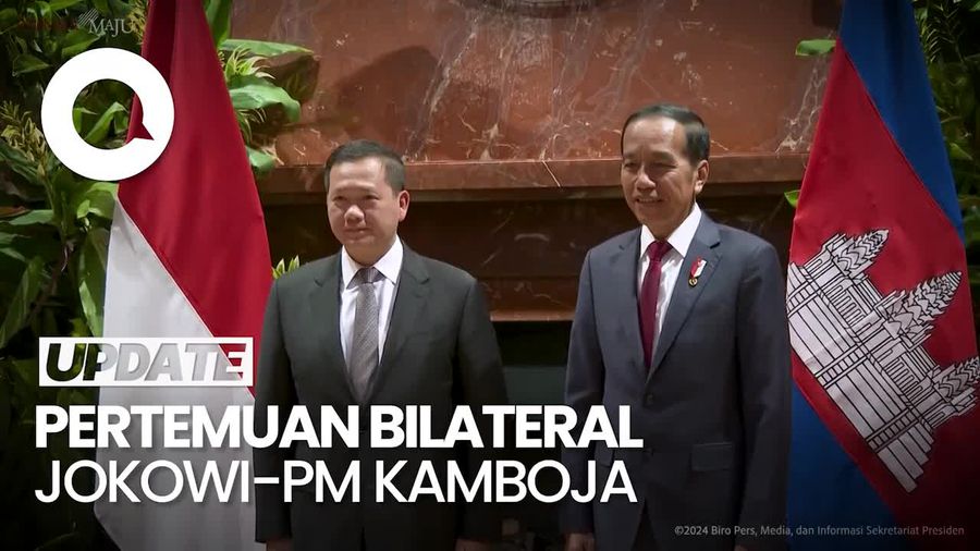 Jokowi Bertemu PM Kamboja, Bahas Perkuatan Kerja Sama Bilateral