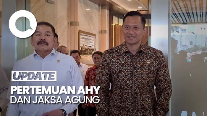 AHY Temui Jaksa Agung, Bahas soal Pemberantasan Mafia Tanah