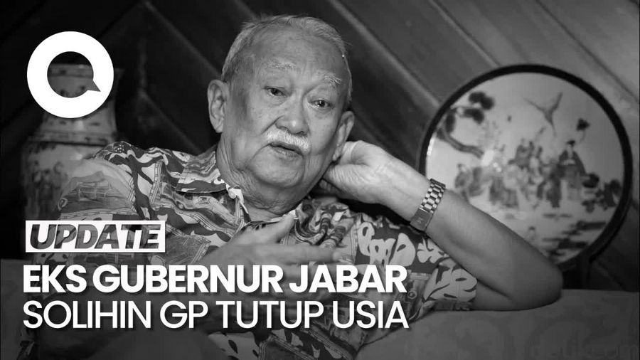 Pesan Eks Gubernur Jabar Solihin GP ke Bey Machmudin Sebelum Tutup Usia