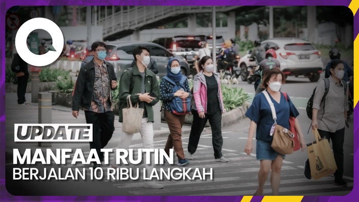  Manfaat Rutin Berjalan Kaki 10 Ribu Langkah Setiap Hari
