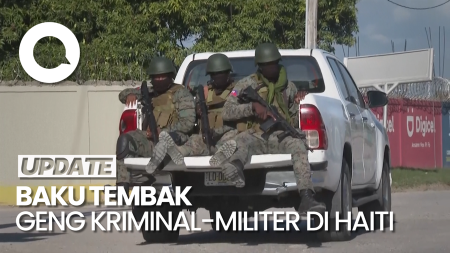 Ngeri! Baku Tembak Geng Kriminal-Militer di Bandara Haiti, Warga Kabur