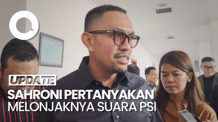 Sahroni Heran Suara PSI Melonjak: Kenapa Hanya Satu Partai?