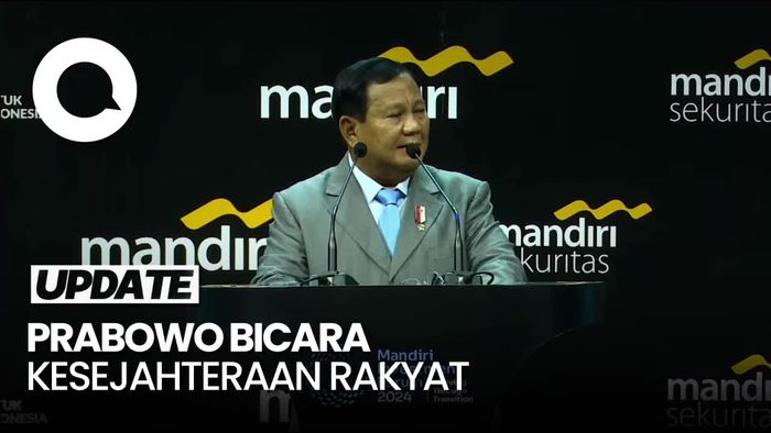 Prabowo: Berdasarkan Pengalaman Saya, Tak Ada Kemakmuran Tanpa Perdamaian