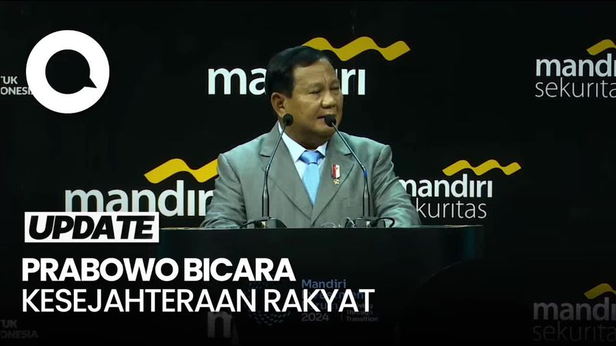 Prabowo: Berdasarkan Pengalaman Saya, Tak Ada Kemakmuran Tanpa Perdamaian