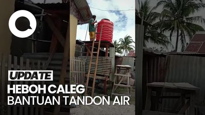Caleg Hanura Gorontalo Bantah Tarik Bantuan Tandon Air Gegara Kalah Suara