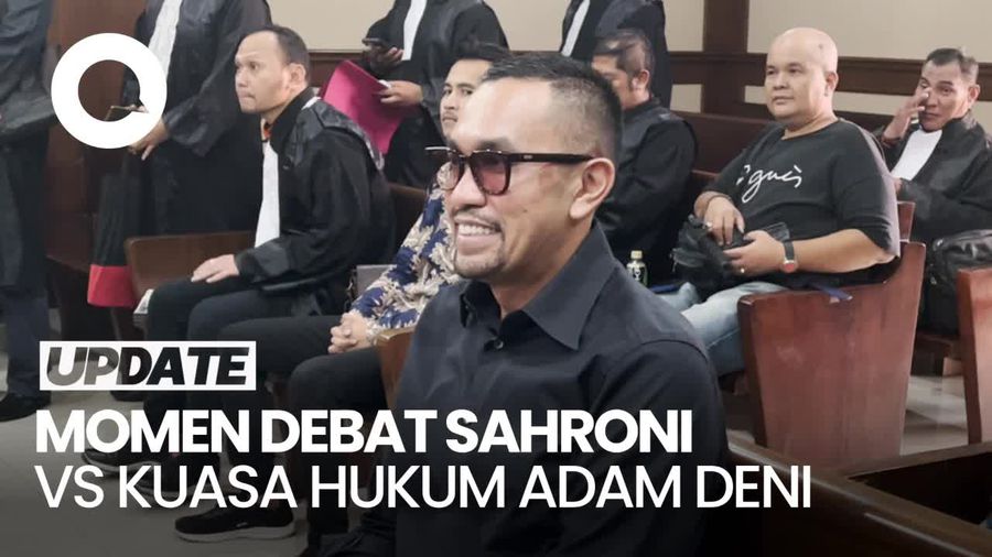 Sahroni Dibandingkan dengan Jokowi di Sidang Adam Deni