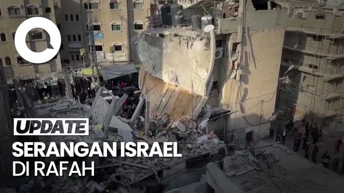Pilu Warga di Rafah Gaza: Kami Sedang Tidur Dihantam Rudal!