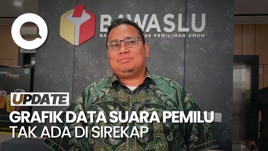 KPU Tak Tampilkan Grafik Data Suara di Sirekap, Bawaslu: SOP Seperti Apa?