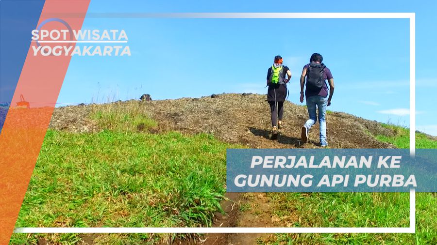 Melintasi Jalan Setapak dan Menanjak Menuju Gunung Api Purba, Yogyakarta
