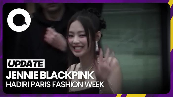 Gaya Jennie BLACKPINK Hadiri Paris Fashion Week