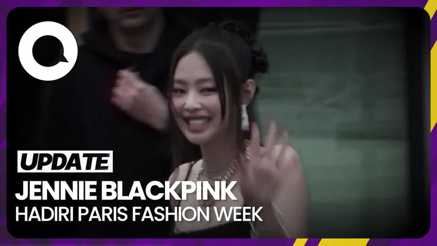Gaya Jennie BLACKPINK Hadiri Paris Fashion Week