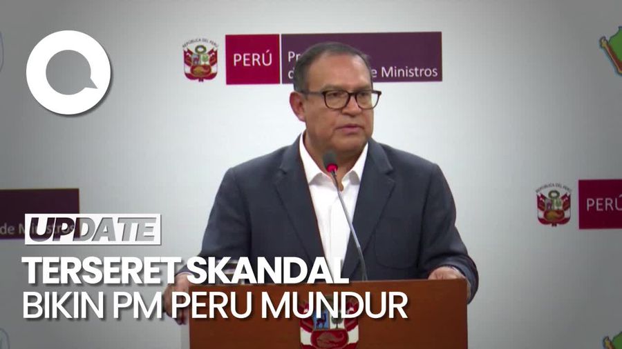 PM Peru Mengundurkan Diri gegara Skandal Wanita Muda