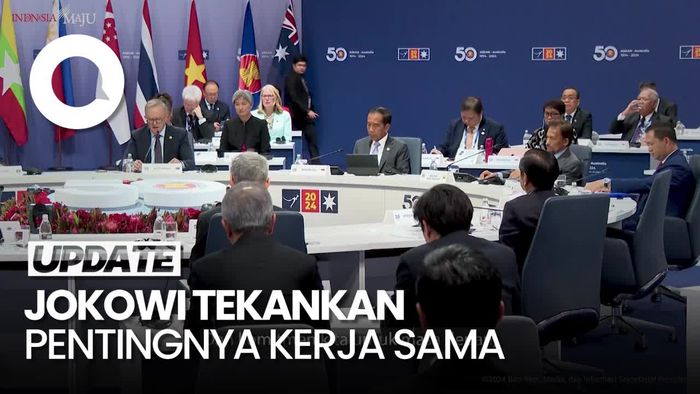 Jokowi Hadiri Leaders Plenary KTT ASEAN-Australia, Ajak Perkuat Kerja Sama