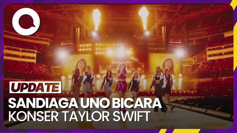 Sandiaga Uno soal Keberhasilan Konser Taylor Swift di Singapura