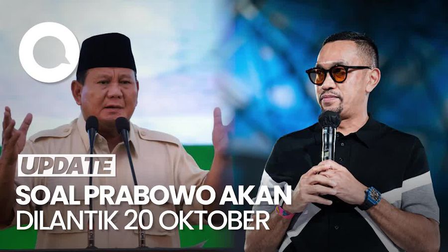 Prabowo Sebut Akan Dilantik 20 Oktober, Sahroni: Percaya Diri Boleh Aja