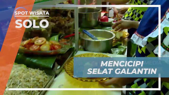Mencicipi Kelezatan Selat Gelantin Dengan Aneka Lauk-pauk, Solo