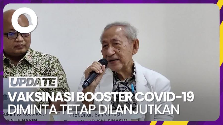 PAPDI Minta Kemenkes Lanjutkan Program Vaksinasi Booster Covid-19