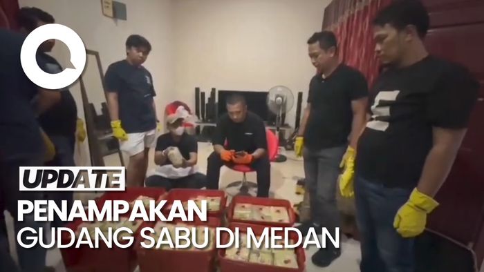 Detik-detik Penggerebekan Gudang Sabu Milik Bandar Narkoba Murtala