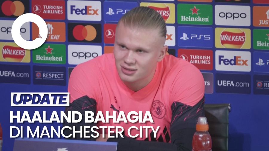 Haaland Betah di City, Tapi Masa Depan Tak Ada yang Tahu