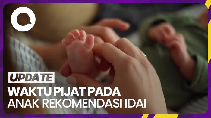 Rekomendasi Waktu Pijat yang Efektif Buat Anak Menurut IDAI