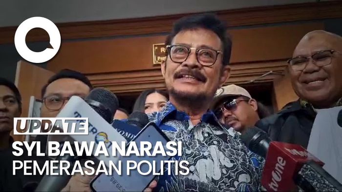 SYL Bakal Bawa Narasi Kasus Pemerasan Bersifat Politis di Eksepsi