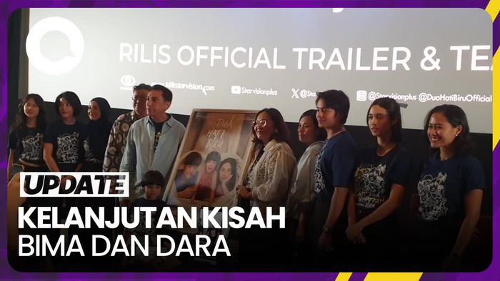 Film Dua Hati Biru Rilis Teaser, Ceritakan Kelanjutan Kisah Bima dan Dara 