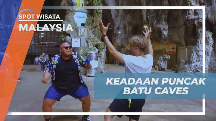 Pesona Kemegahan Suasana Goa di Puncak Batu Caves, Malaysia 