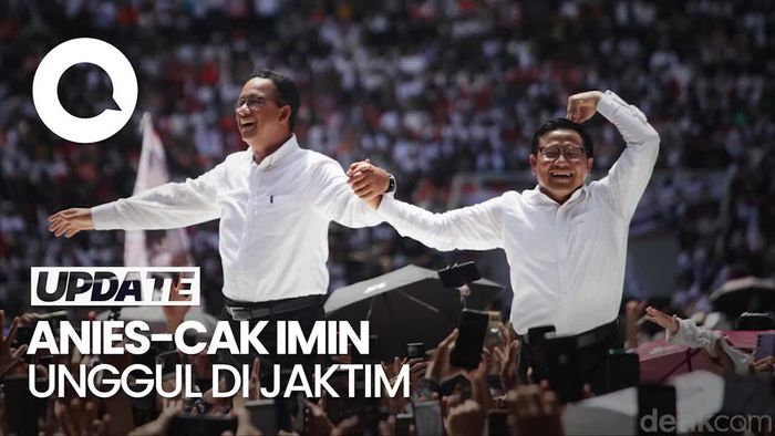 Rekapitulasi Suara KPU DKI Jakarta: Anies-Cak Imin Menang di Jaktim