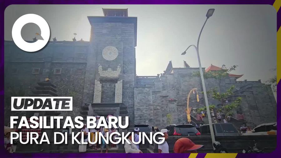 Pura di Klungkung Dilengkapi Lift, Permudah Umat Bersembahyang