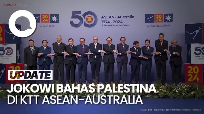 KTT ASEAN-Australia, Jokowi Tekankan Pentingnya Gencatan Senjata di Gaza