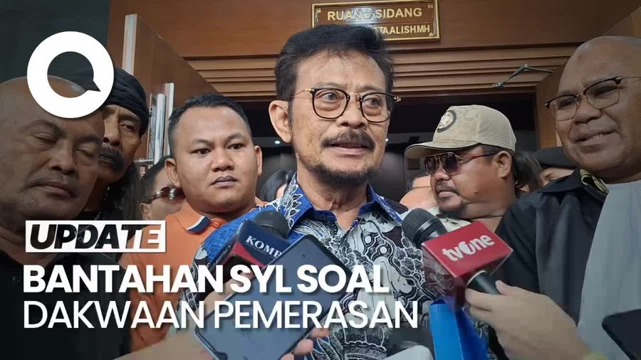 Kala Dakwaan Pemerasan SYL Disebut Salah Kaprah