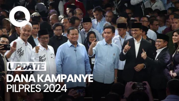 Dana Kampanye: AMIN Rp 49 M, Prabowo-Gibran Rp 207 M, Ganjar-Mahfud Rp 506 M