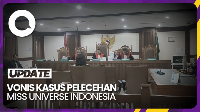 Pelaku Pelecehan Miss Universe Indonesia Divonis 1 Tahun 4 Bulan Penjara