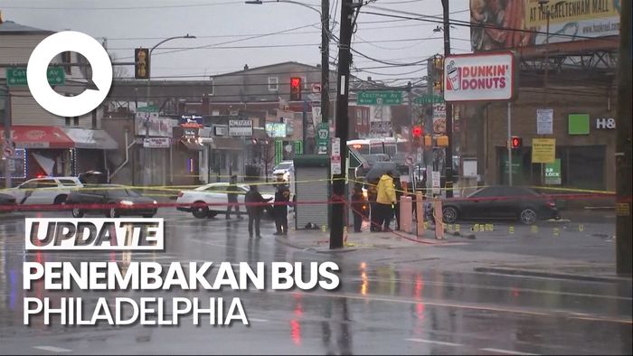 Penembakan Bus Sekolah di Philadelphia, 8 Siswa Terluka
