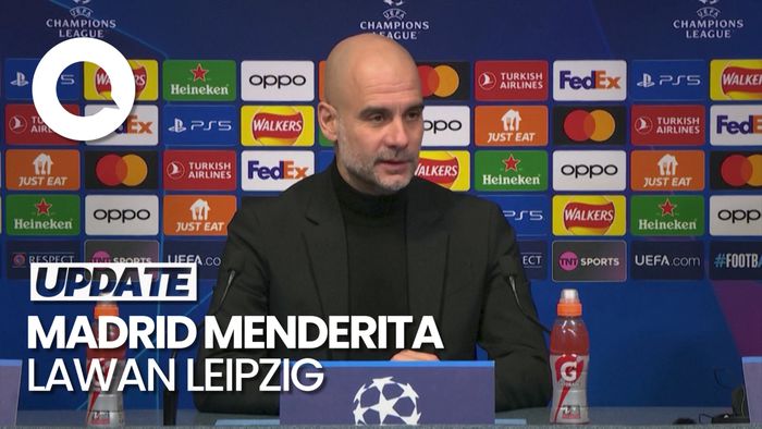 Saat Guardiola Komentari Madrid Menderita Ladeni Leipzig