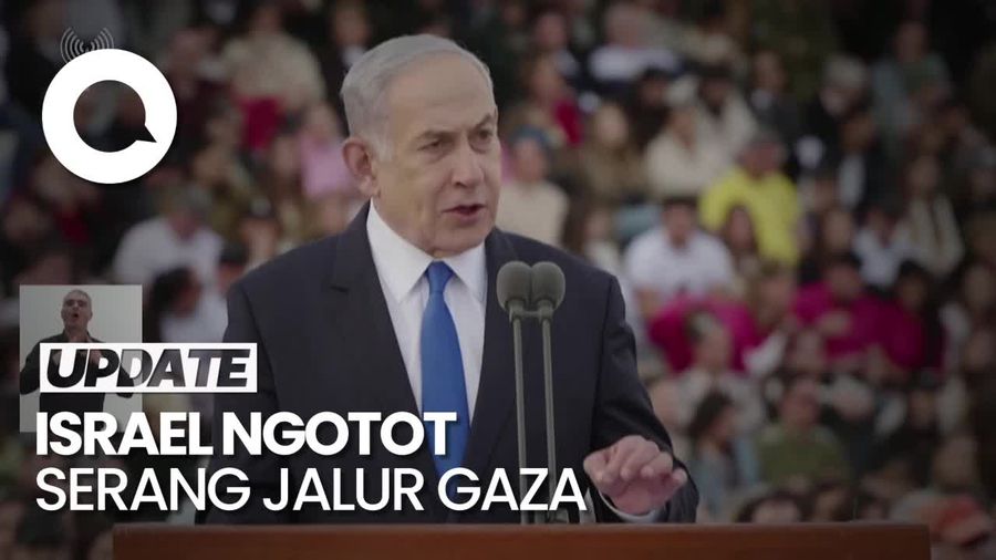 Netanyahu Ngotot Akan Terus Serang Gaza, Gencatan Senjata Batal?