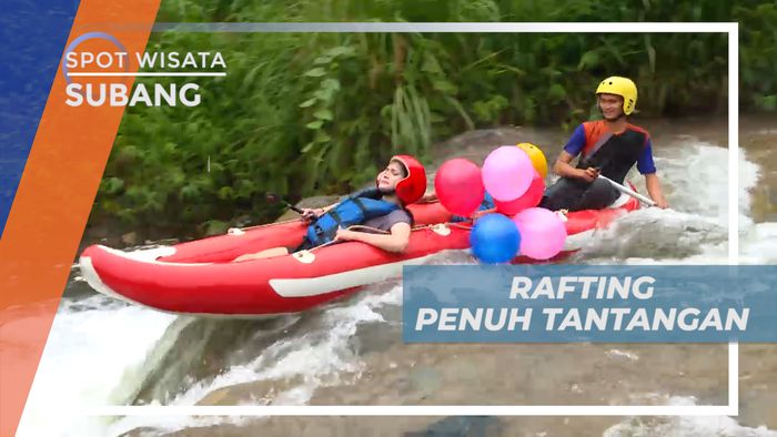 Serunya Taklukkan Derasnya Jeram Sungai Ciater yang Penuh Tantangan, Subang