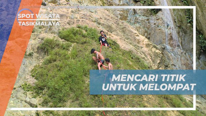 Berburu Spot Untuk Cliff Jump dari Tebing Curug Koja, Tasikmalaya