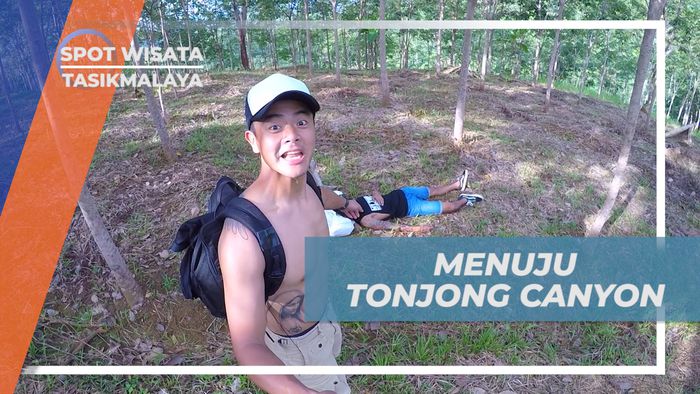 Seru-seruan Adu Cepat Menuju Tonjong Canyon, Tasikmalaya