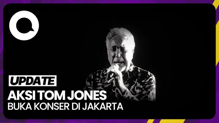 Tom Jones Buka Konser di Jakarta Lewat Im Growing Old