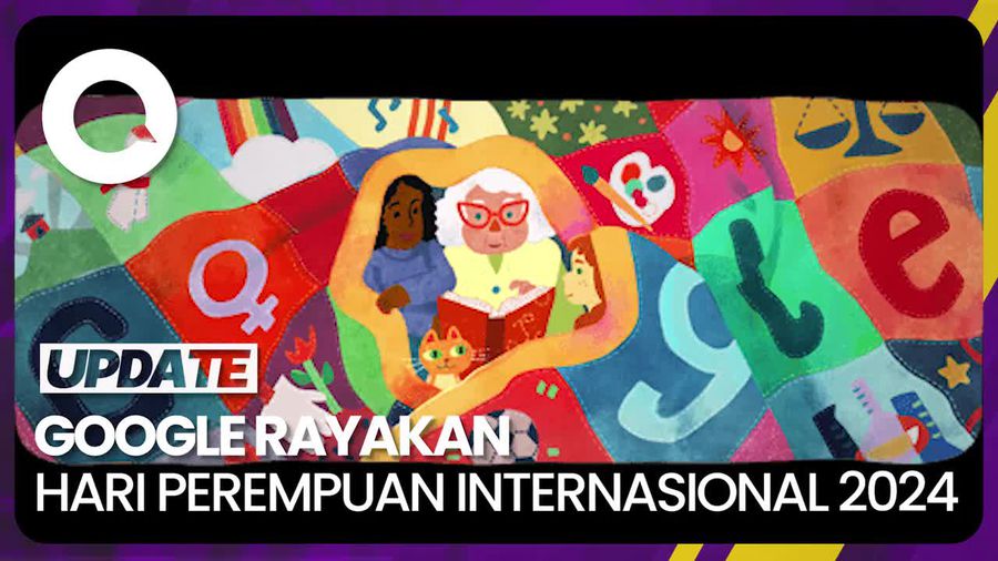 Warna-warni Google Doodle Rayakan Hari Perempuan Internasional 2024