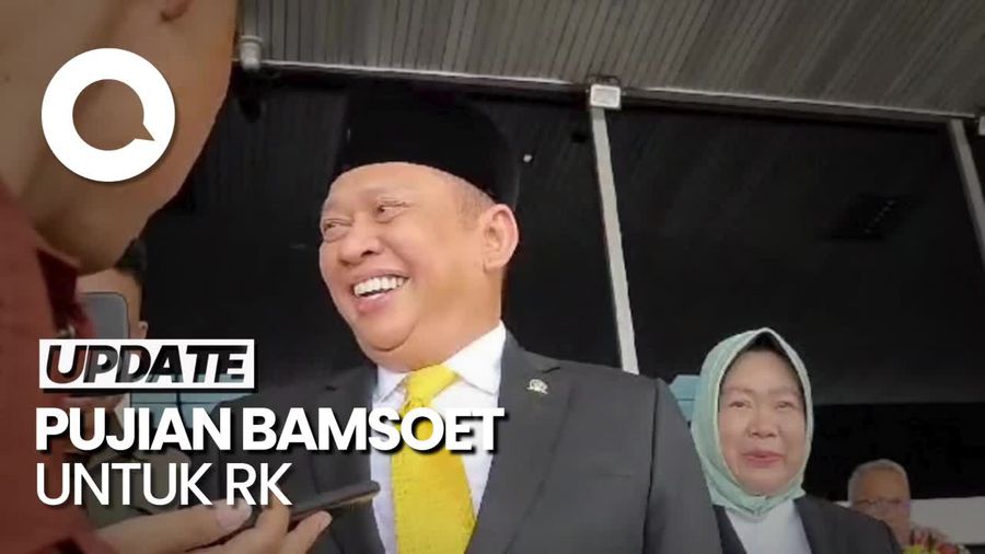 Bamsoet Sebut Ridwan Kamil Cocok Jadi Menteri PUPR