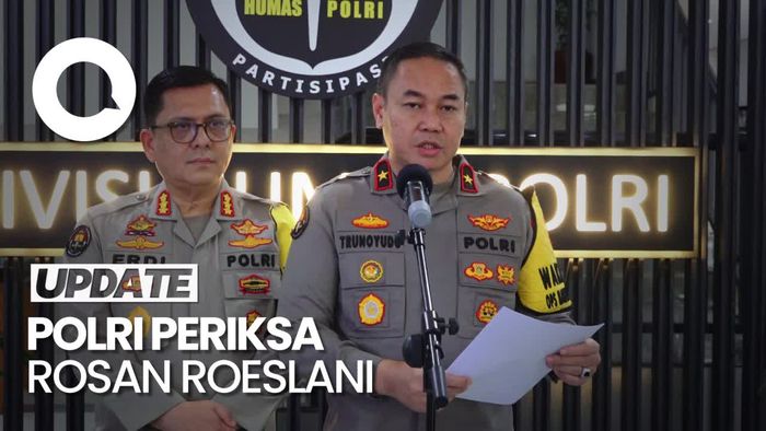 Polri Periksa Rosan soal Dugaan Pencemaran Nama Baik Terhadap Connie