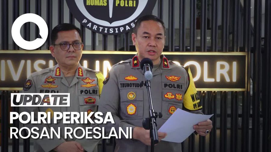 Polri Periksa Rosan soal Dugaan Pencemaran Nama Baik Terhadap Connie