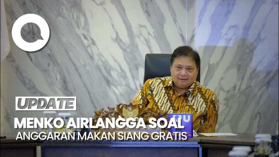 Airlangga Sebut Makan Siang Gratis Dibahas di APBN Setelah Pengumuman KPU